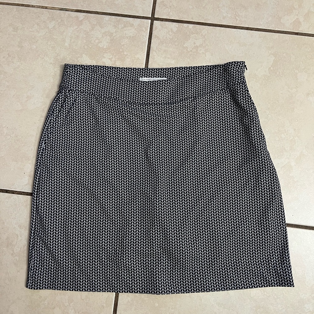 Fairway & Greene Black and White Pencil Skirt Mini